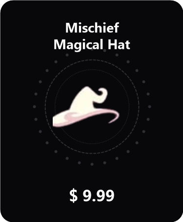 Mũ Phù Thủy (Mischief Magical Hat)